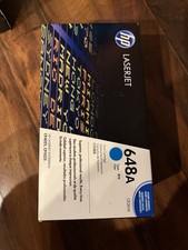 HP 648A CE261A Cyan LaserJet Toner Cartridge Brand New Sealed Box