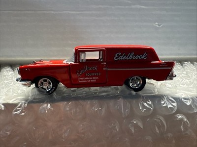CASTLINE  '57 EDELBROCK CHEVY SEDAN RUBBER WHEELS-NEW CONDITION