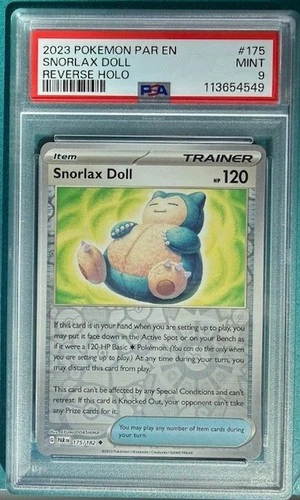 Snorlax Doll 175/182 SV04: Paradox Rift Reverse Holo 9