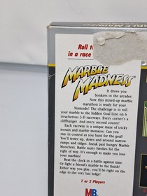Marble Madness NES CIB Nintendo Entertainment System 1989 Complete + Manual