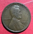 1924D US LINCOLN CENT! "DENVER" Mint! Lower Mintage! VG! Semi Key Date!