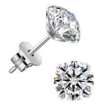 Titanium Earrings for Women Stud Earrings Dainty 6mm  Earrings Stu