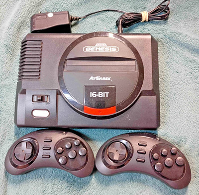 Sega Genesis Home Console Black HDMI, 80 Built In Games,2 Controllers Unknown