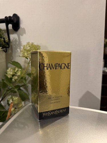 Parfum YSL Champagne Eau De Toilette 100 Ml - Vintage Collector - Sous Blister Neuf - Senteur Florale Et Agrumes