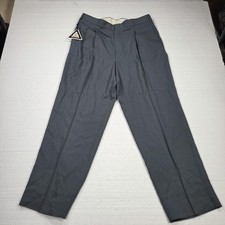 Farah Pants Mens 36x30 No Wrinkles Easy Care Pleated Front Dress Comfort Fit