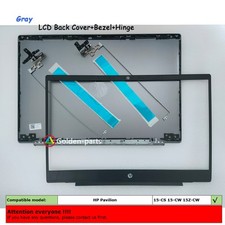 NEW Lcd Back Cover Bezel Hinges L23878-001 For HP Pavilion 15-CS 15-CW 15Z-CW