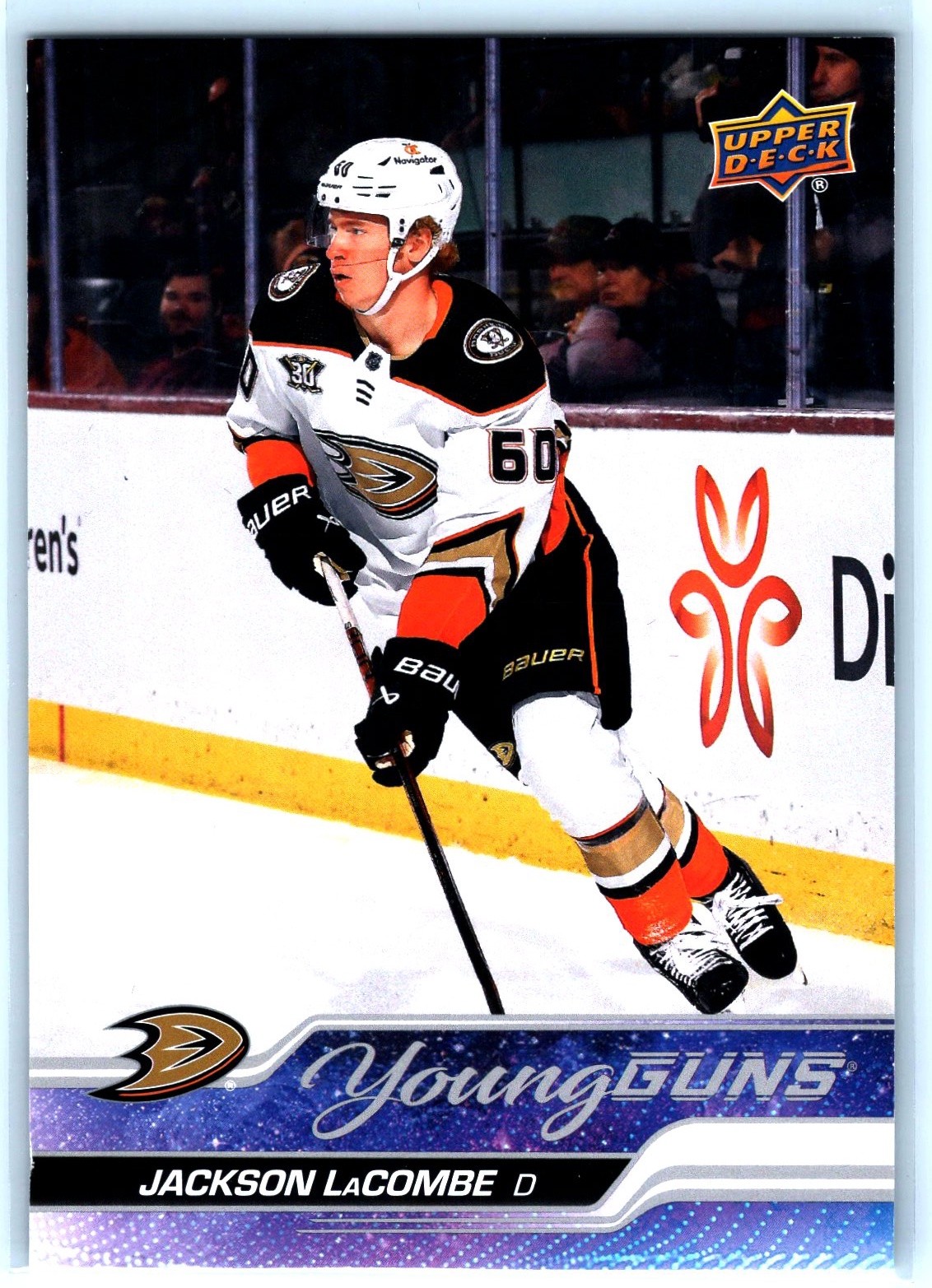 2023-24 Upper Deck #456 Jackson LaCombe Young Guns Jumbos