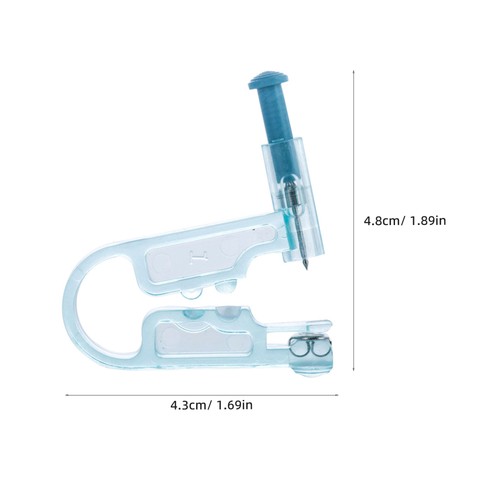 Dispositivo de perforación de uñas de oreja desechable de seguridad para piercing de oreja - Imagen 2 de 8