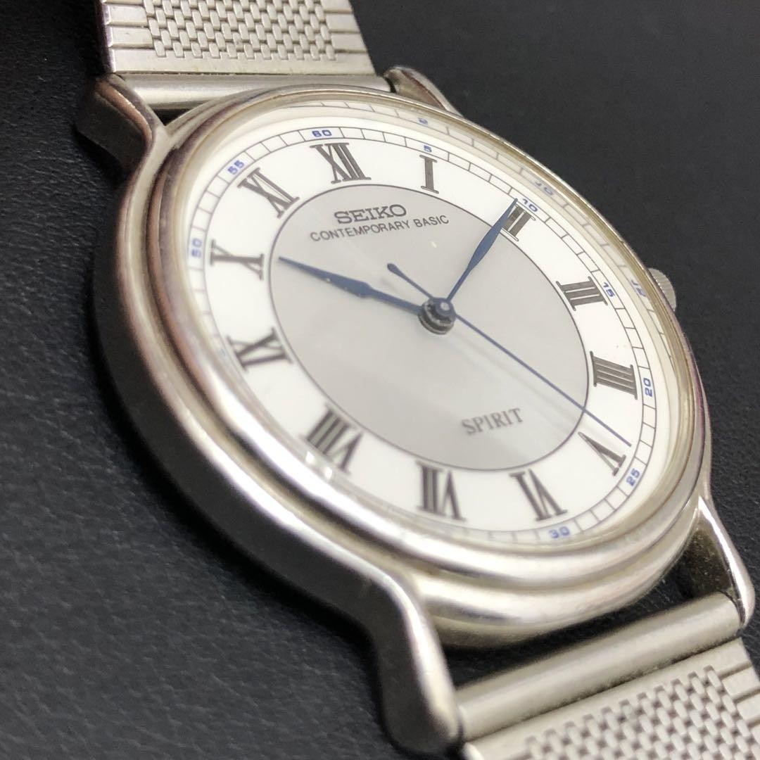 (C042917)SEIKO SPIRIT 5S21-7000 腕時計 クォーツ JA-1725| セイコー スピリット SEIKO 5S21-7000 SPIRIT スイープ