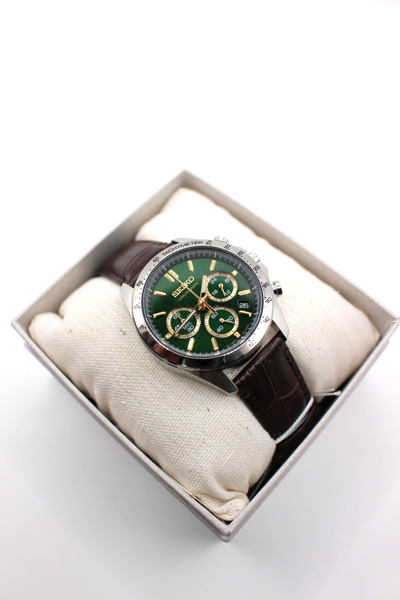 SEIKO Spirit SBTR017 Chronograph Men's Watch New in Box Authentic