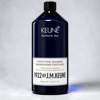 Keune 1922 By J.M. Fortifying Shampoo 33.8 Oz MEN'S HAIR STRENGTHENING