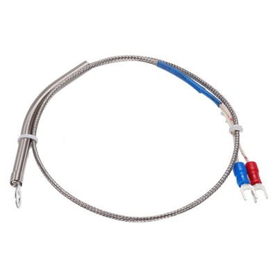 K Typ Thermoelement PT100 5mm Ring Hochtemperatur Sonde 1.6ft Draht 0 bis 600°C