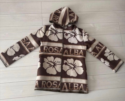 Alba Rosa Decke Mantel Hibiskus Hoodie Free Size