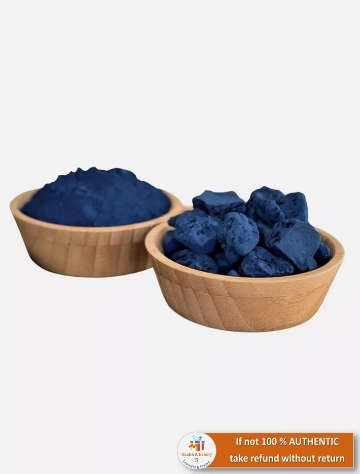 100% Authentic Moroccan Blue Nila Powder For Whitening | 25 -100 g | نيله مغربية - Image 3 of 4