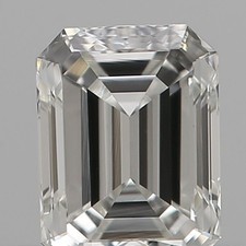 0.21 Ct Natural Diamond Color I/VVS Clarity GIA CERTIFIED Loose Emerald 3x2 mm 996.43 per carat