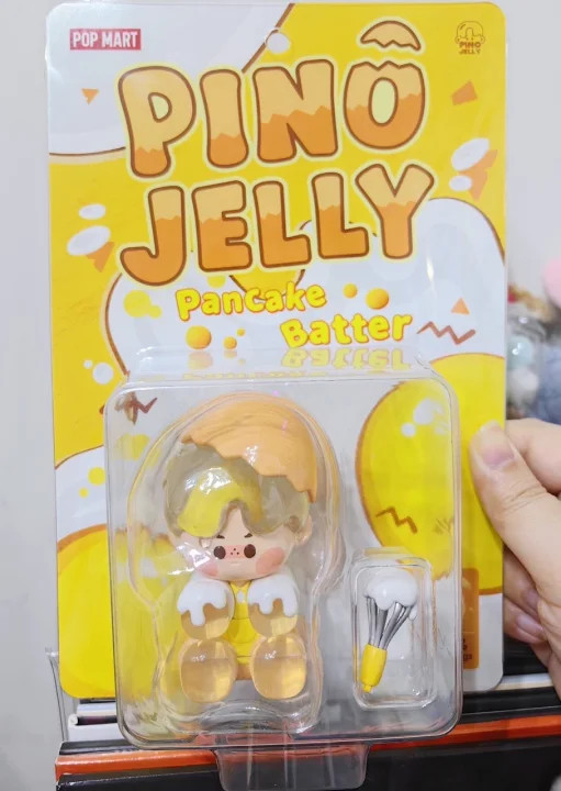 Pino Jelly Series Panqueque Bateador Figura Regalo Lindo Muñeca Juguetes Nuevo