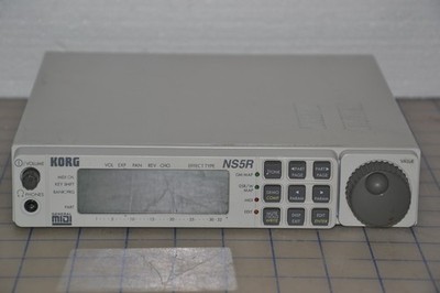 Works great !!! KORG NS5R Midi Sound Effect Module Synthesizer (Item#2)