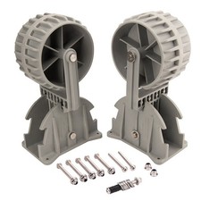 Boat Launching Wheels Flipup Dinghy Wheeler Inflatable RIB Towing Wheels