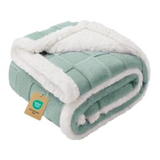 Waterproof Dog Blanket for Small Dogs Washable Soft Sherpa Fleece Cat Blanket...