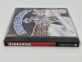 Side Arms (TurboGrafx-16, 1990) HuCard w/Sleeve, Manual & Original Case RARE!