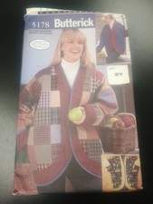 Butterick 5178, All Sizes, Misses Oversize Ja...