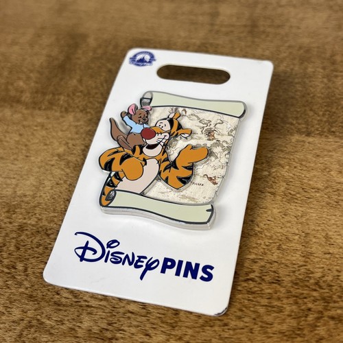 2023 Disney Parks Winnie The Pooh Tigger & Roo Map Open Edition Pin - Picture 4 of 5