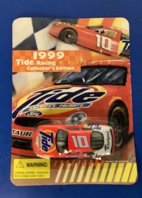 1999 Tide Racing Collector's Edition No. 10 Ricky Rudd Ford Taurus Toy Car 1/64