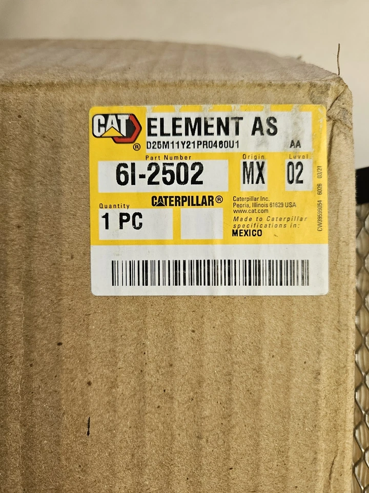 CAT 6I-2502 Radial Seal Air Filter OEM Caterpillar - Image 2 of 4