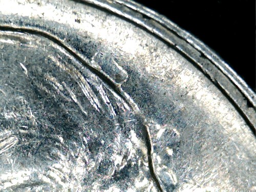 1984p Roosevelt Dime OBV./REV. DIE Clash - Picture 11 of 12
