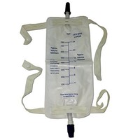 3 Pcs. Urinary Urine Leg Bag 750 Cc Anti Reflux Valve With Straps Sterile 3 Pcs. Urinary Urine Leg Bag 750 Cc Anti Reflux Valve With Straps Sterile