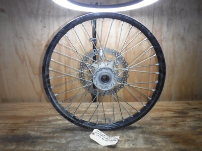 2010 Kx250f (B) Front Black Wheel Rim Hub Spokes Complete