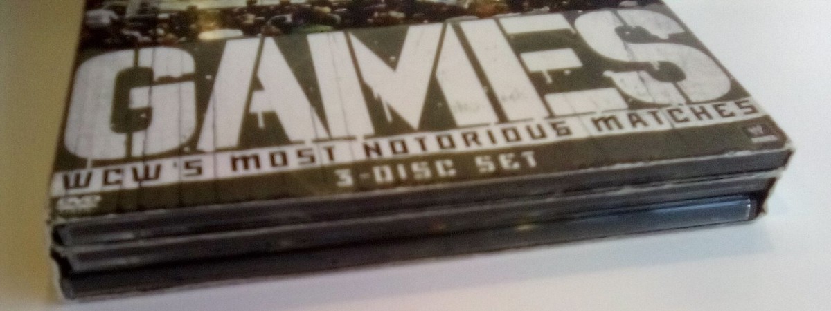 WCW War Games WCW's Most Notorious Matches DVD 3 Disc Set CASE