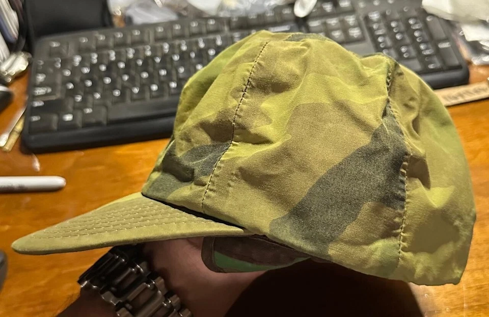 Vintage Camo M81 Wood Hunting Fishing P Cap Gore-Tex USA Thinsulate 3M Hat #QP - Image 3 of 4
