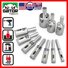 Diamond Hole Maker Cutter Saw Drill Bit Set Glass Ceramic Tile Porcelain 10pcs