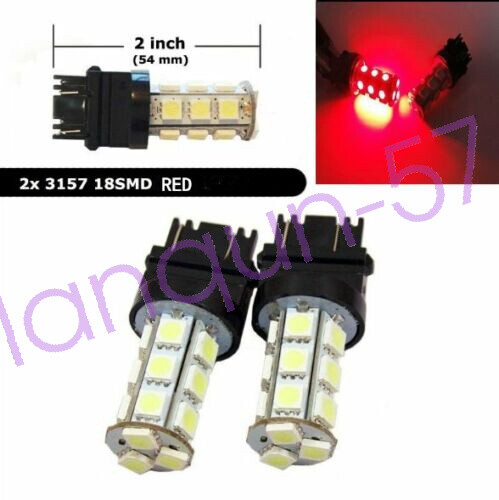 LED For POLARIS RZR 800 900 S 4 XP 2008-2012 Rear Tail Light Bulbs Red ...