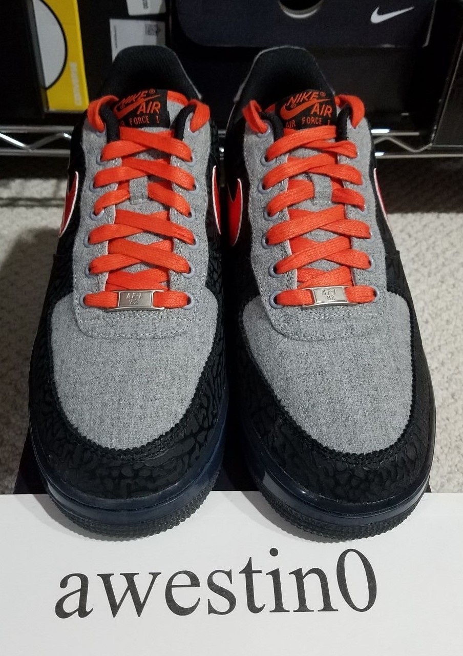 PADS Nike Air Force 1 SRM MX AIR NPCE QS Elephant Concrete 625907 001 Sz 9.5 PADS Nike Air Force 1 SRM MX AIR NPCE QS Elephant Concrete 625907 001 Sz 9.5