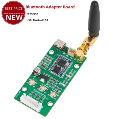 Bluetooth USB Type-C Bluetooth Adapter Board IIS Output 96KHz w/Antenna 5V DC