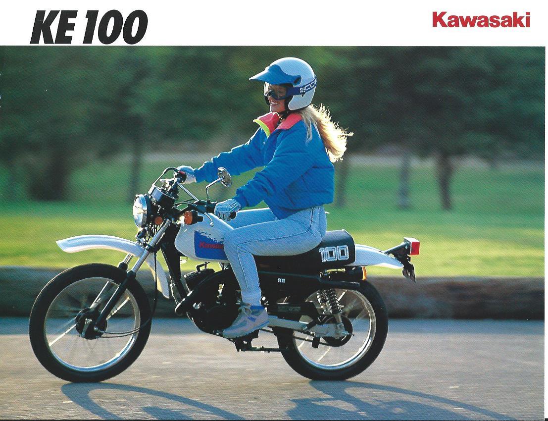 keytanページ Motorcycle Brochure - Kawasaki - KE100 - 1992 (DC400) | eBay