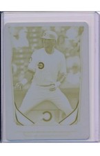 2014 Bowman Chrome Draft Prospects Kris Bryant Cubs 1/1 Printing Plate Yellow RC