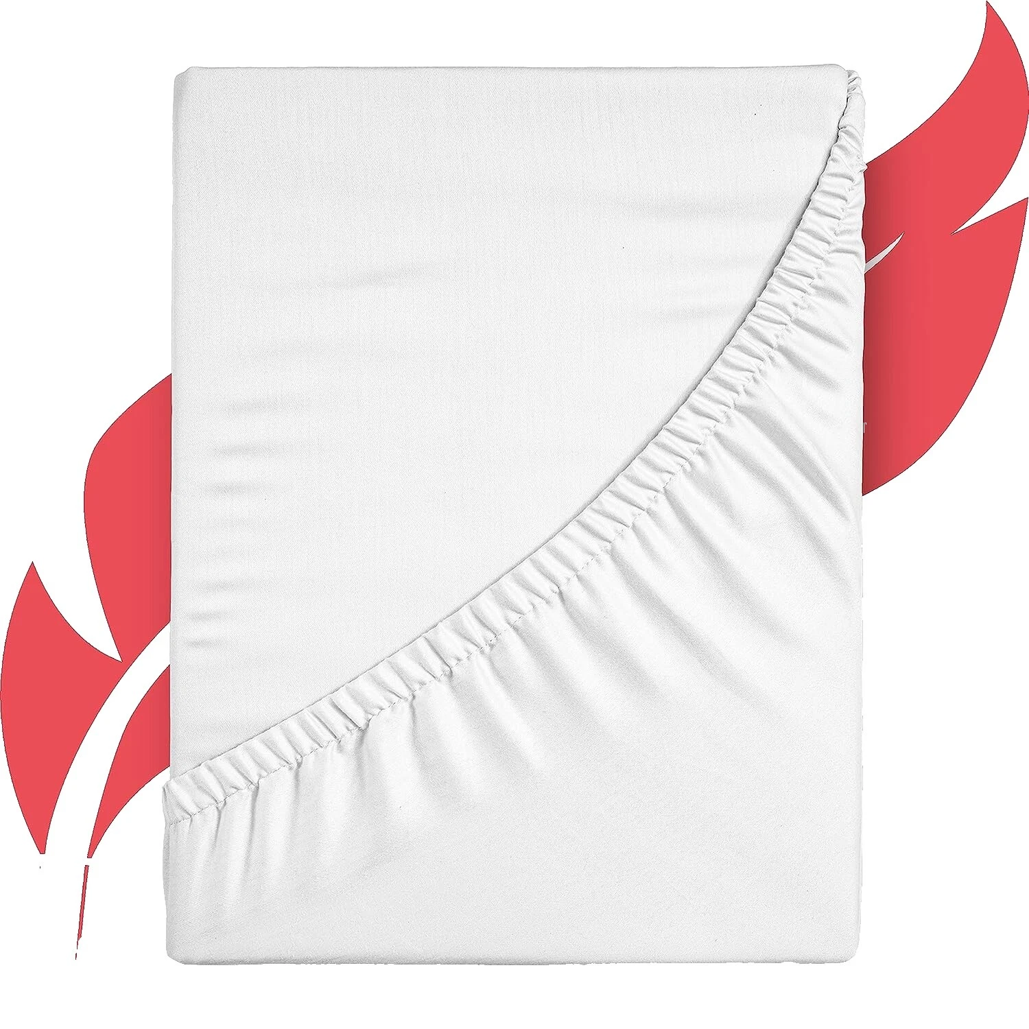 Algodón Egipcio Reina Sábana ajustable sábanas