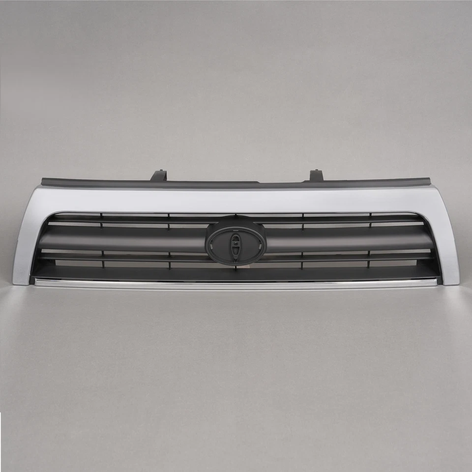 Grille Assembly For 1996-1998 Toyota 4Runner Chrome Shell With Emblem Base Foto 2 de 4