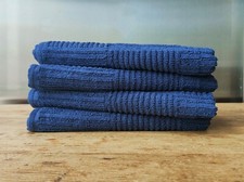 Image of Multi Pack 100% Egyptian Cotton Jumbo Terry Tea Towels Kitchen | Hanging Loops
