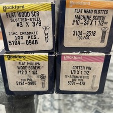 Rockford *VARIOUS* Screws 5104-094b / 5124-298b / 3104-251B / 8091-478 Unopened