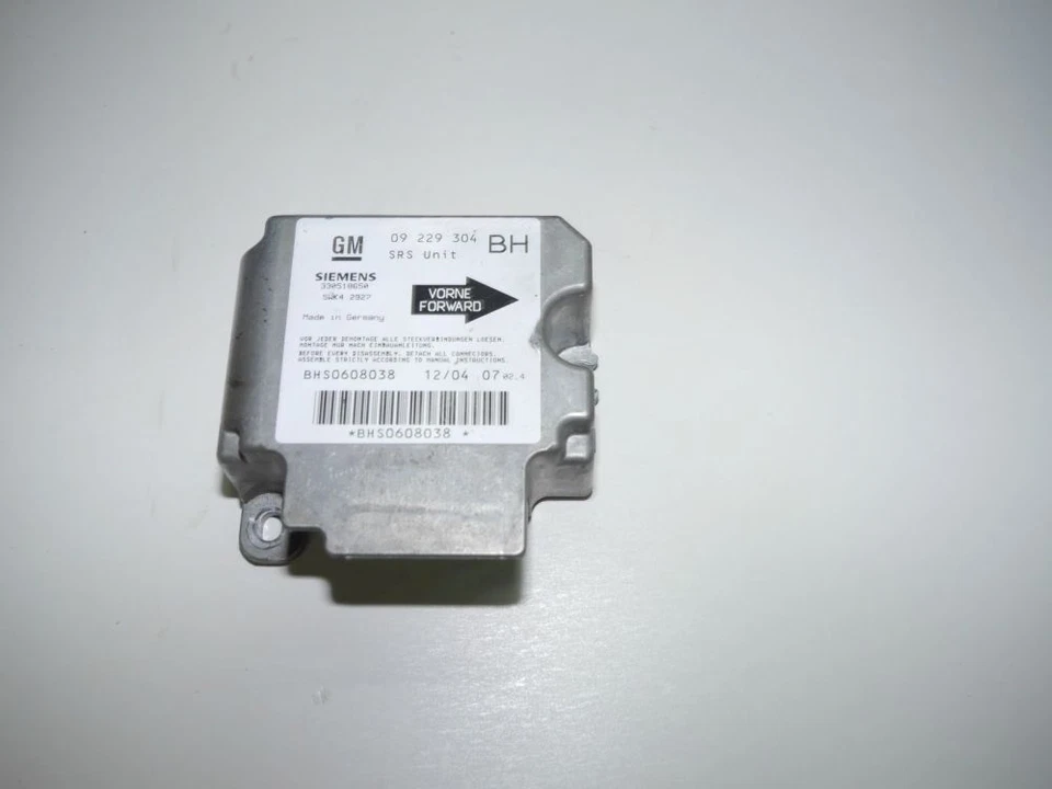 Centralina Airbag 09229304 OPEL ASTRA G CABRIOLET 2.2 DTI - Immagine 2 di 4