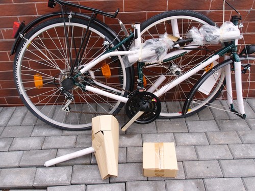 NOS touring bike 18.5 in Wheeler Sport Line 700 Shimano Altus Optima Acor 700C