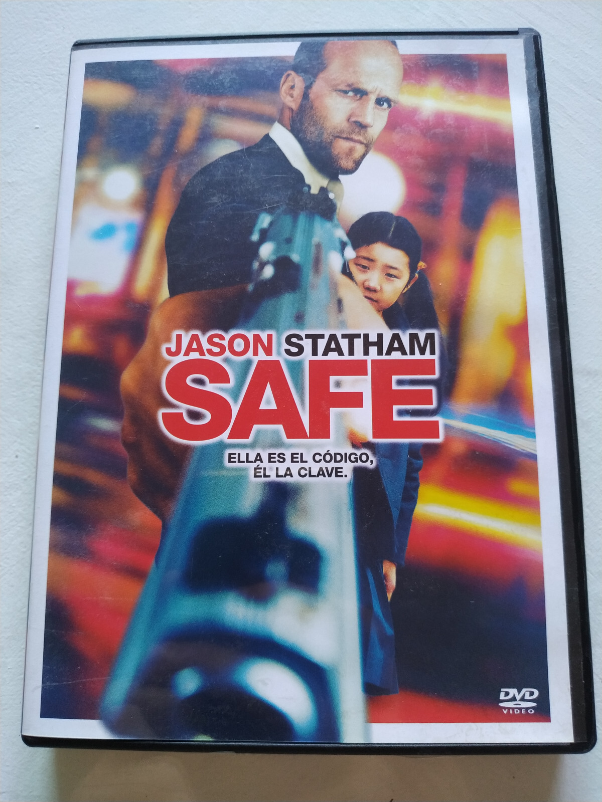 Safe Jason Statham - DVD Spanish English Region 2 Am
