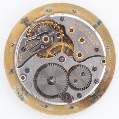 Vintage Longines Caliber 22L 17-Jewel Wristwatch Movement, Good Balance