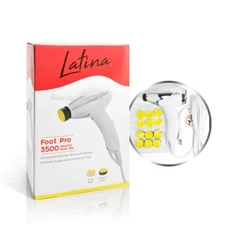 Latina Pro 3500 Eletric Pedicure Drill for remove Callus Tip 2 Toe