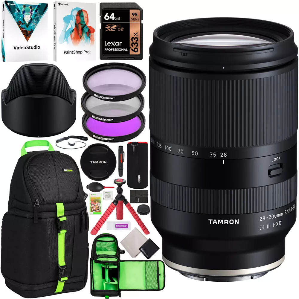 Tamron 28-200mm F2.8-5.6 Di III RXD A071 Lens for Sony E-Mount