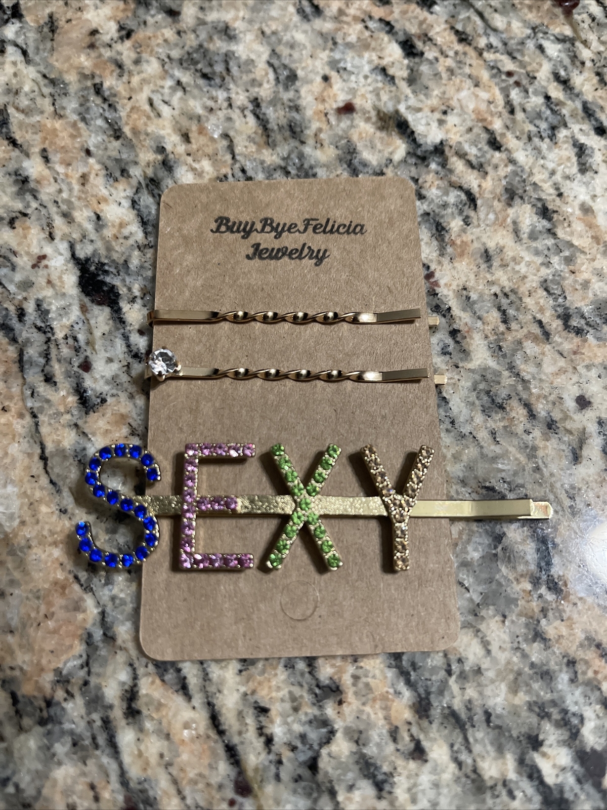 Goldtone Sexy Cubic Zironia Hair Pins eBay
